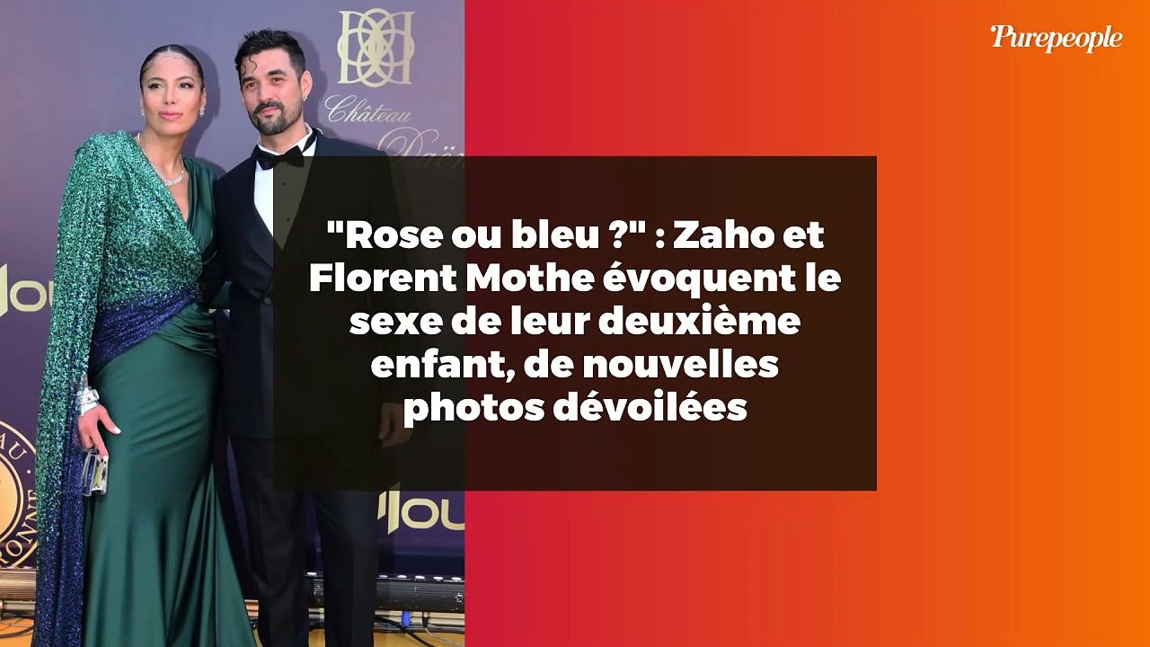 "Rose ou bleu ?" : Zaho et Florent Mothe évoquent le sexe de leur deuxième enfant, de nouvelles photos dévoilées