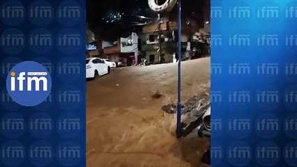 Inundaciones por fuertes aguaceros