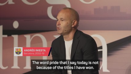 Sharing Ballon d’Or podium with Messi and Xavi better than winning it - Iniesta