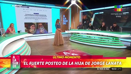  LA SALUD de Jorge Lanata EN MEDIO DE LA GUERRA entre sus hijas y su esposa