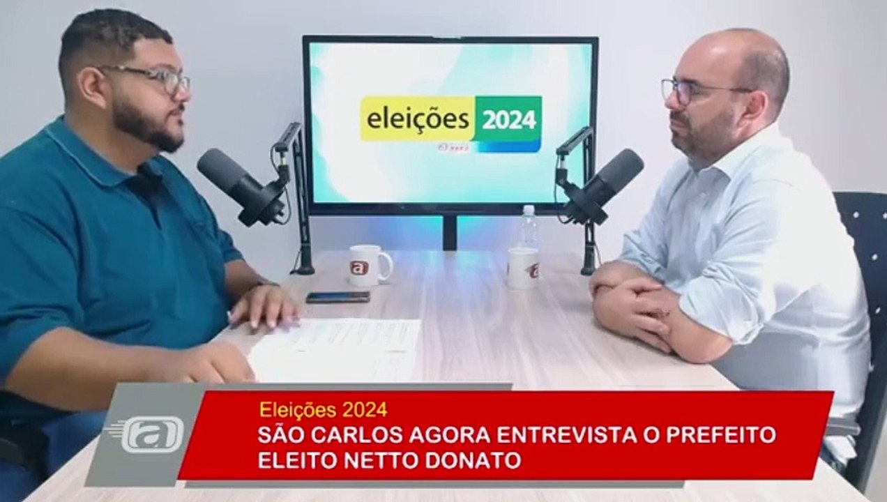 Netto Donato fala sobre desafios e planos para São Carlos em entrevista ao SCA