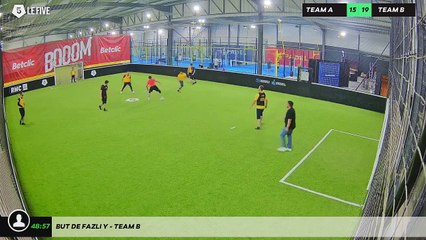 But de Fazli Y - Team B