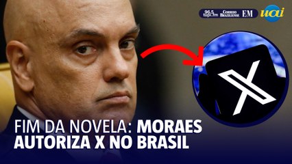 Moraes libera X após multa ser quitada