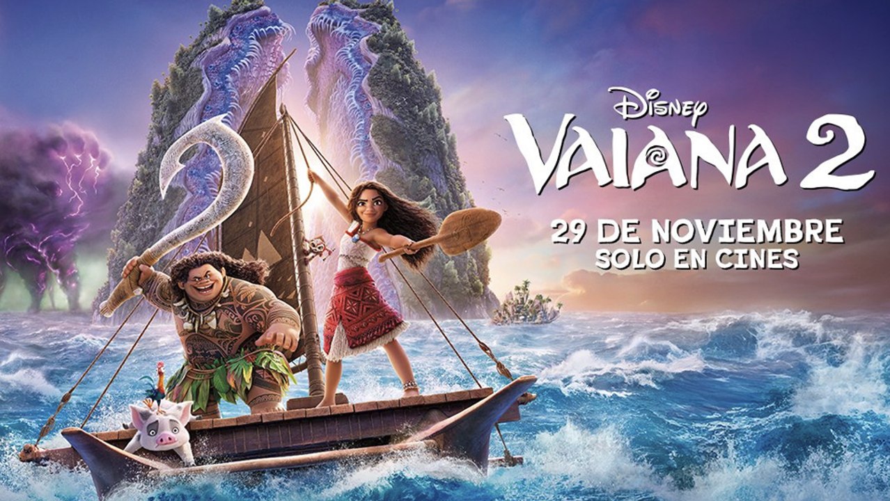 VAIANA 2 (2024) - Tráiler #4 Español [HD][Castellano 2.0] ️