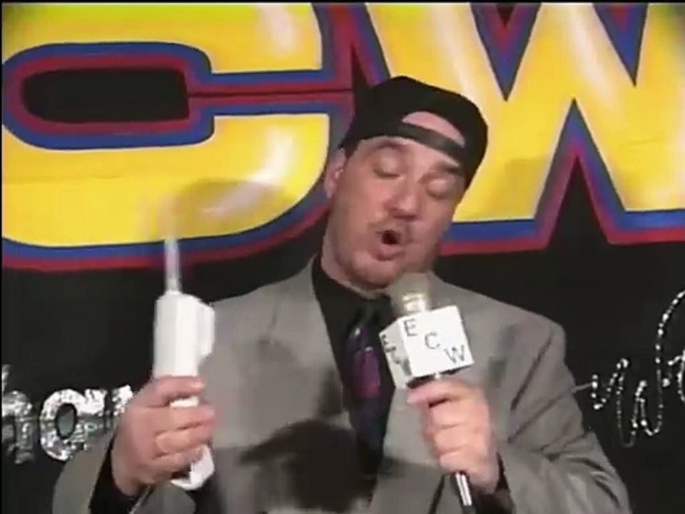 Terry Funk Slaps Paul Heyman for Disrespecting his Daughters! 1994 (ECW)