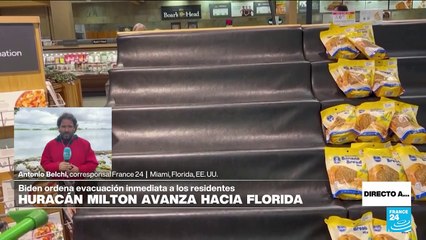 Directo a... Miami y la expectativa por el poderoso huracán Milton que se acerca a Florida