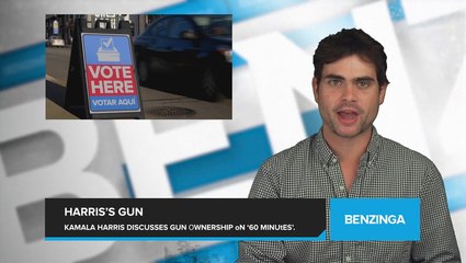 Kamala Harris Reveals What Kind Of Gun She Uses, Talks Gun Ownership, On '60 Minutes' Interview