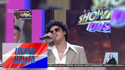 Bruno Mars, nag-share ng voice performance clip ni Bruno Mars "Kalokalike" sa IG | Unang Balita