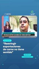 “Restringir exportaciones de carne no tiene sentido”