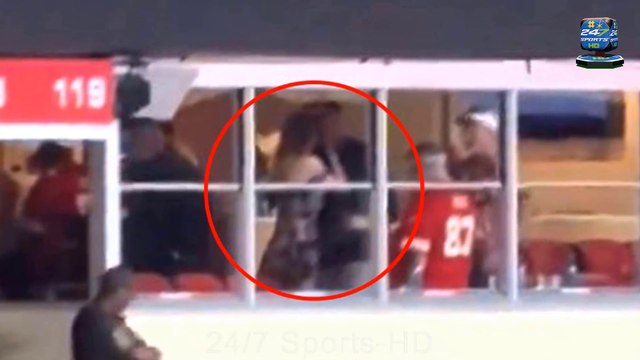 Taylor Swift and Travis Kelce’s secret intimate moment embracing in private suite captured in leaked Chiefs game footage
