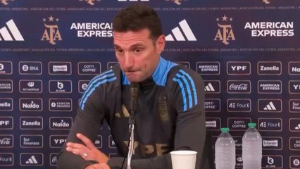 Lionel Scaloni sobre la posibilidad de posponer el Argentina vs. Venezuela por el Huracán Milton que azota en Miami
