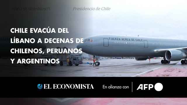 Chile evacúa del Líbano a decenas de chilenos, peruanos y argentinos