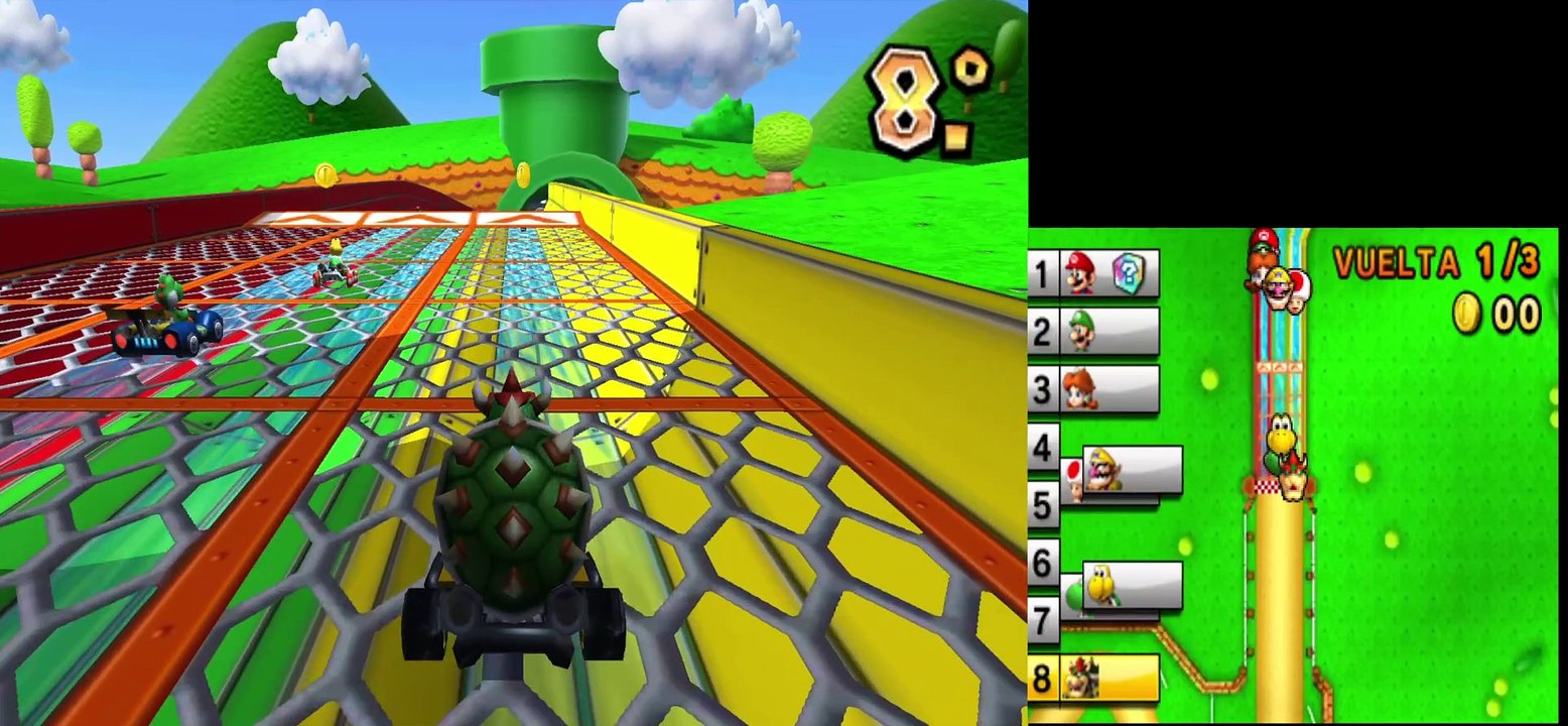 MATANDO EL TIEMPO CON MARIO KART 7. COPA ESTRELLA 150CC. GAMEPLAY EN ...