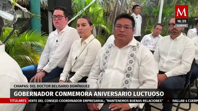 Rutilio Escandón insta a honrar el legado de Belisario Domínguez en su 111 aniversario luctuoso