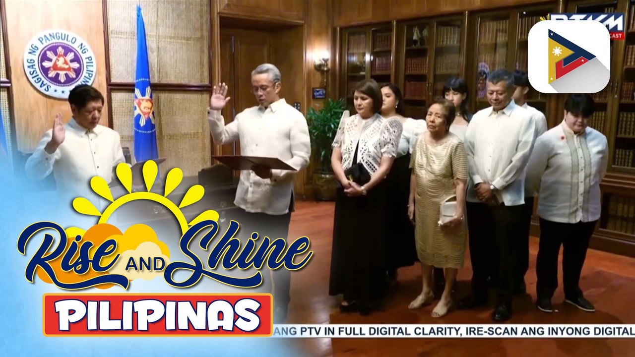 Bagong DILG Sec. Jonvic Remulla, nanumpa na