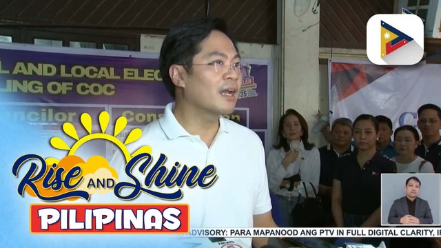 Karlo Nograles, naghain ng COC bilang mayor ng Davao City