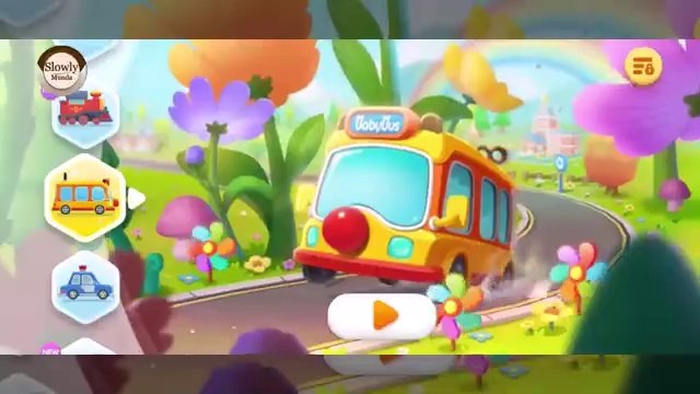 Baby Panda's School Bus | Baby Bus | Babybus Cartoon | Little Panda School Bus | Slowly Gamerz
