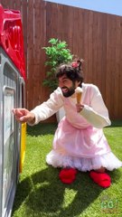 I Was So Scared That I Made Ice Cream For Mom Right On The Street