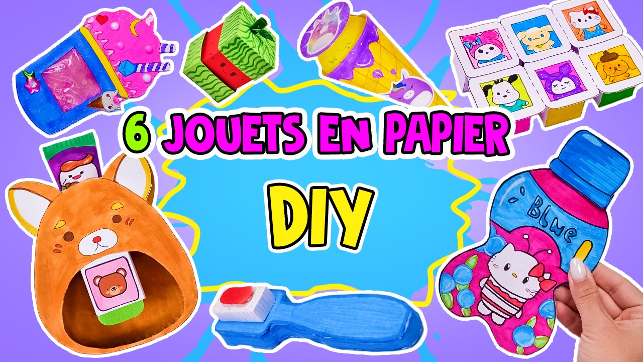 Génial  Une pile de bricolages en papier faciles qui vont te couper le souffle