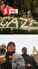 The world is still silent, say Britons as they mark anniversary of war on Gaza
