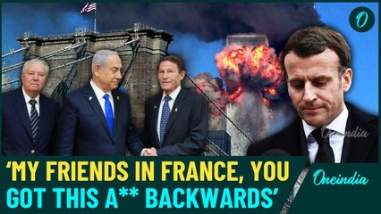 'A**-Backwards’: US Senator Attacks France's Macron Over Calls To Halt Arms To Israel | Watch