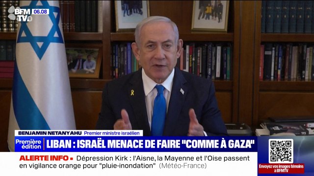 “Libérez votre pays du Hezbollah”: le message de Netanyahu aux Libanais