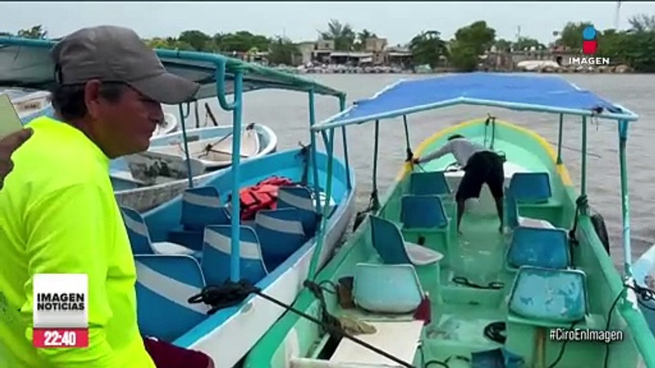 El huracán “Milton” solo dejó daños materiales por su paso en Yucatán