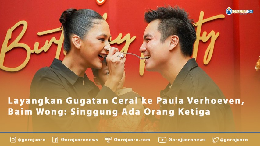 Layangkan Gugatan Cerai ke Paula Verhoeven, Baim Wong: Singgung Ada Orang Ketiga