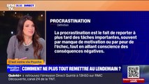 Peur de l’échec ou évitement de l’effort: les raisons qui expliquent la procrastination