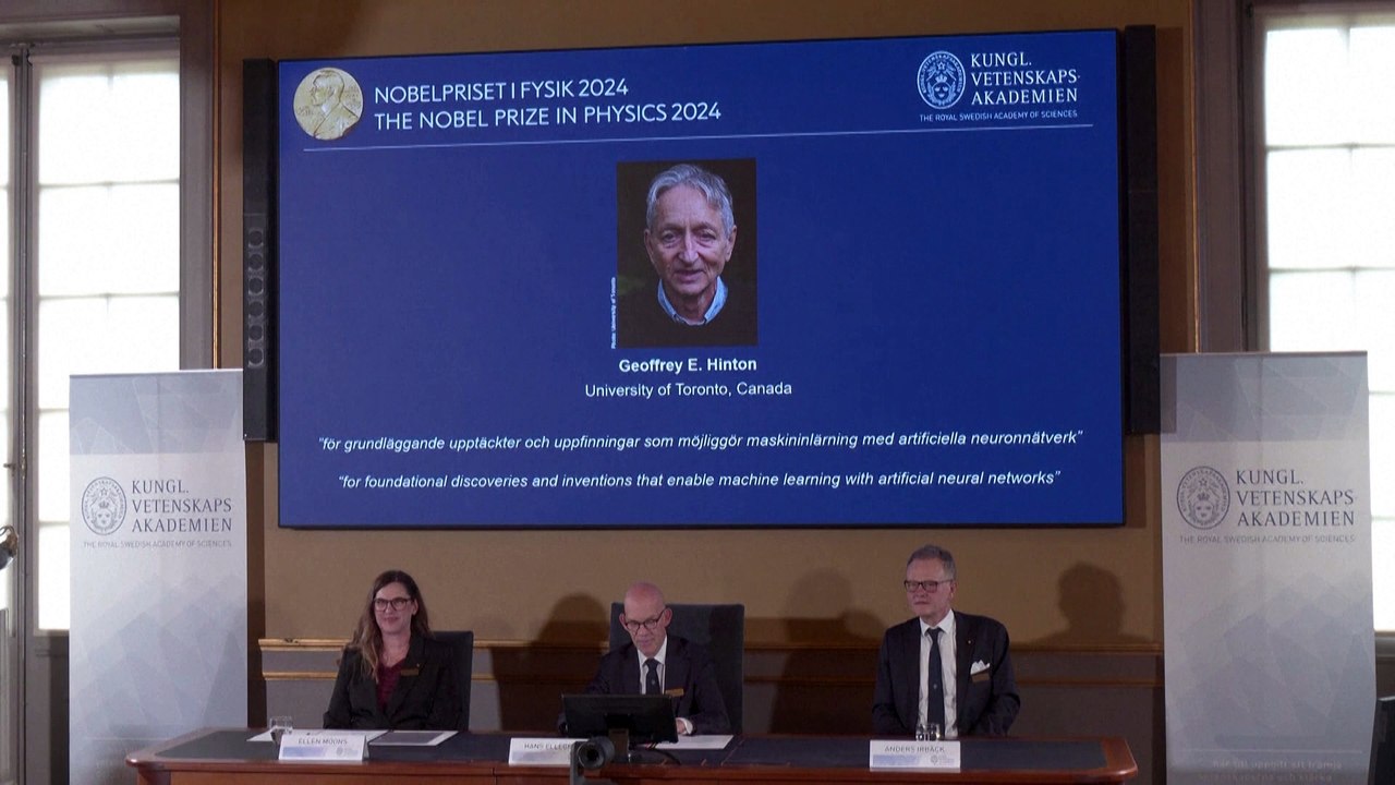 Machine learning pioneers win Nobel physics prize