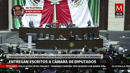 Trabajadores del PJ solicitan participar en la elaboración de leyes secundarias de reforma judicial