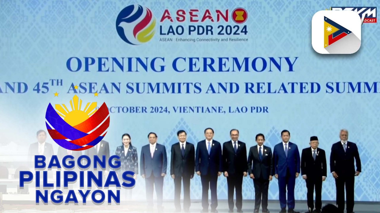 PBBM, dumalo sa pormal na pagbubukas ng 44th and 45th ASEAN Summits and Related Summits sa Vientiane, Laos