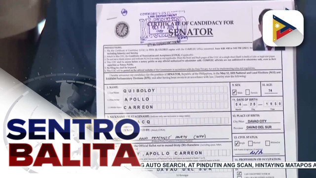 Political analyst, ipinanukala ang pagbabago ng batas kasunod ng paghahain ng kandidatura ng ilang indibidwal na may kaso