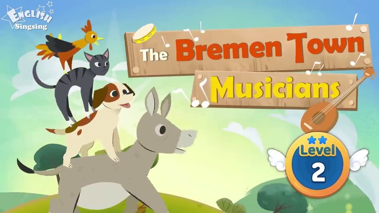 The Bremen Town Musicians - Fairy tale - English Stories (Reading Books)