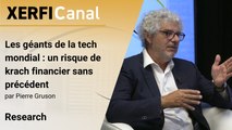 Les géants de la tech mondial : un risque de krach financier sans précédent [Pierre Gruson]