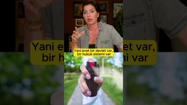 Artık Herkes Biber Gazı Taşıyor! #shorts #özlemgürses