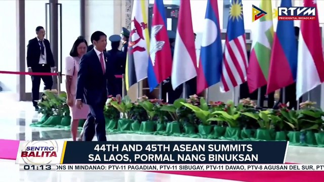 44th and 45th ASEAN Summits sa Laos, pormal nang binuksan