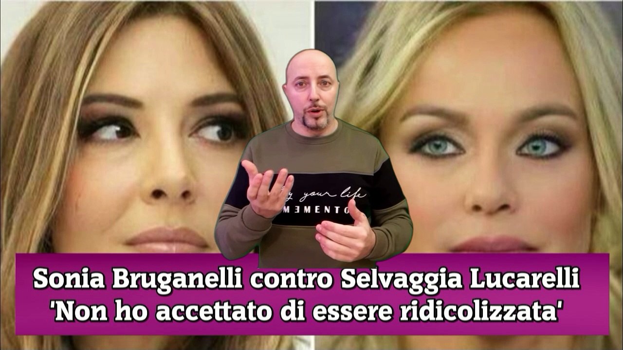 Sonia Bruganelli contro Selvaggia Lucarelli 'Non ho accettato di essere ridicolizzata'