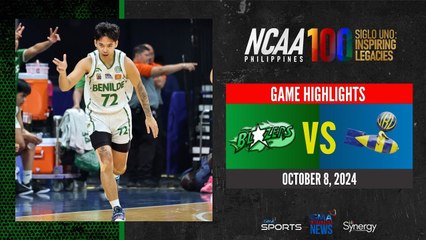 Benilde vs JRU (Men's Basketball Round 1 Highlights) | NCAA Season 100