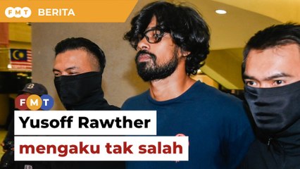 Dituduh miliki pistol palsu, Yusoff Rawther mengaku tak salah