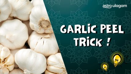 Peeling garlic can be easy peasy!