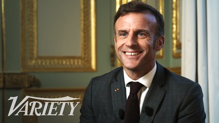 Emmanuel Macron on the U.S. Electing a Female President & His Thoughts on 'Emily In Paris'