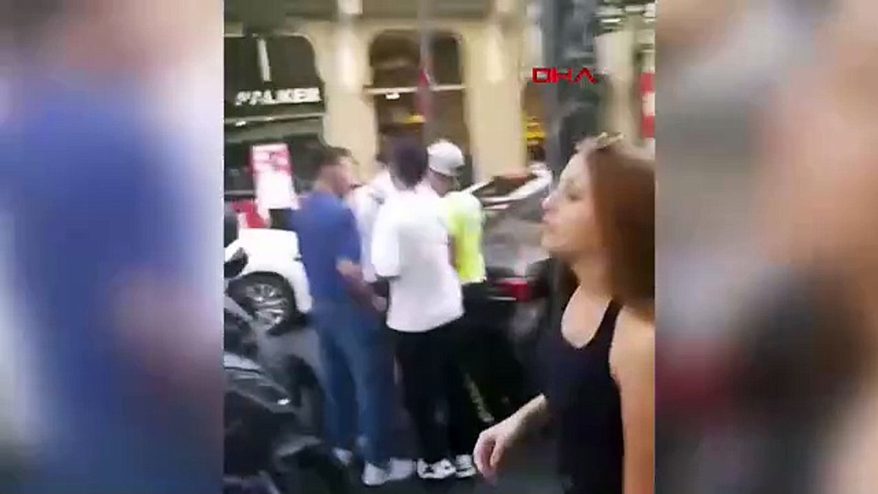 İstanbul - Şişli'de sevgilisi kazada yaralanan motosikletli ortalığı birbirine kattı: Bunu öldüreceğim