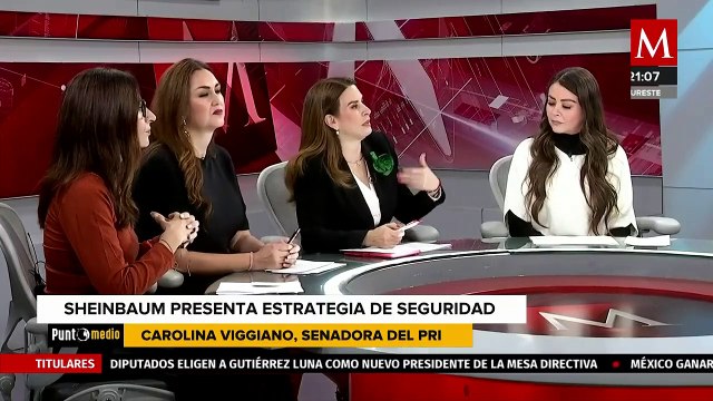 Análisis de la estrategia de seguridad de la presidenta Claudia Sheinbaum | Punto Medio