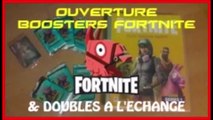 OUVERTURE BOOSTERS PANINI FORTNITE #3 [ & DOUBLES A L'ECHANGE ]