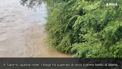 Sotto controllo la piena di Adige e Isarco in Alto Adige