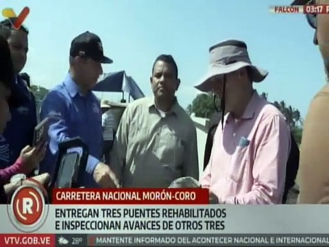 Gobierno Bolivariano rehabilita la carretera nacional Morón-Coro