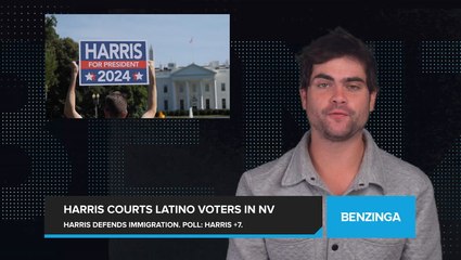 Harris Defends Immigration Record at Univision Town Hall. Nevada Poll Shows Harris Leading Trump by 7 Points.