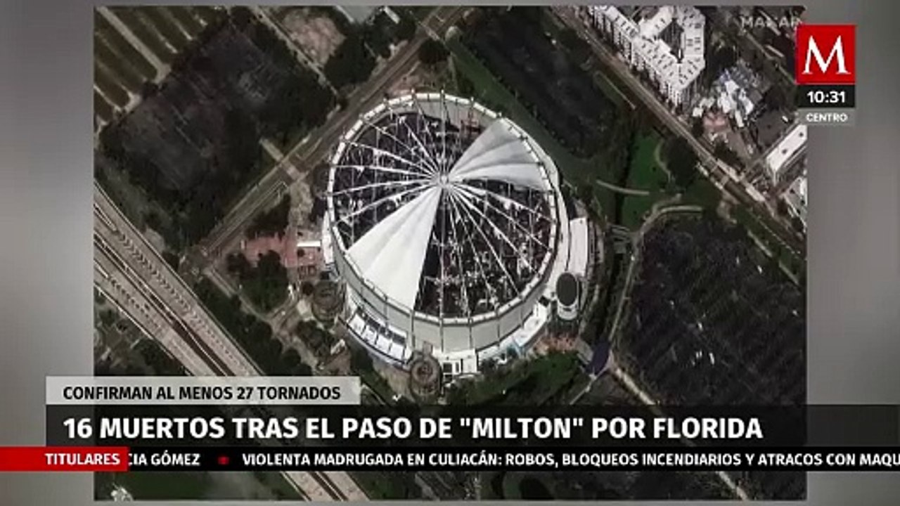 Huracán 'Milton': Muertes en Florida ascienden a 16, incluyendo víctimas de tornados