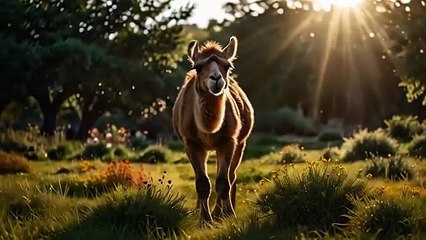 camel & donkey friendship